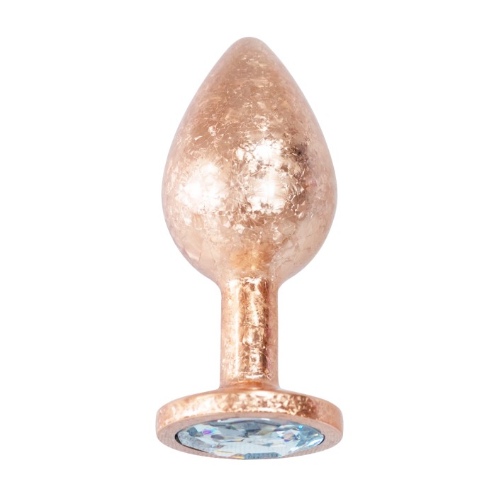 Golden Plug M – פלאג אנאלי מתכתי בינוני בצבע זהב