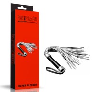  שוט דמוי עור |  SILVER FLOGGER  