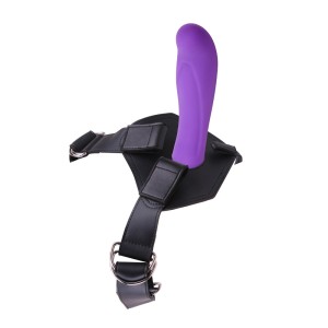 סט סטרפ און עם רתמה ודילדו סיליקון | Amor Strap-On