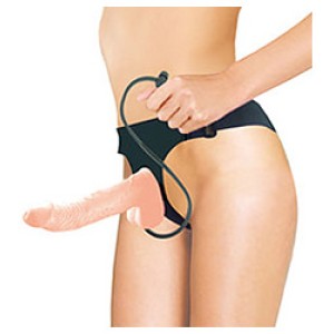 דילדו מתנפח עם תחתון רתמה | Inflatable Strap-On Dildo