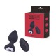 Black Heart ויברטור אנאלי נטען עם שלט Black Heart ויברטור אנאלי נטען עם שלט