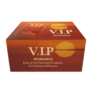 V.I.P Romance – מארז 144 קונדומים בטעמים לעונג מוגבר